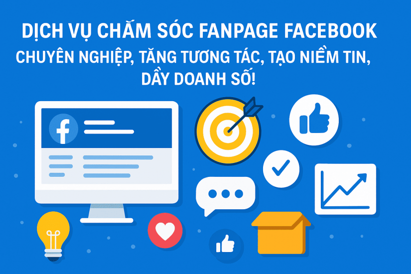 Dịch vụ chăm sóc fanpage facebook